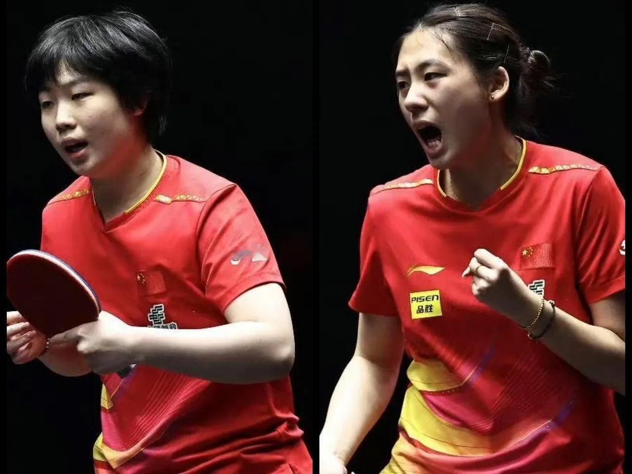 陈熠/蒯曼女双进入四强！

6月12日，2026WTT萨格勒布常规挑战赛，女双四