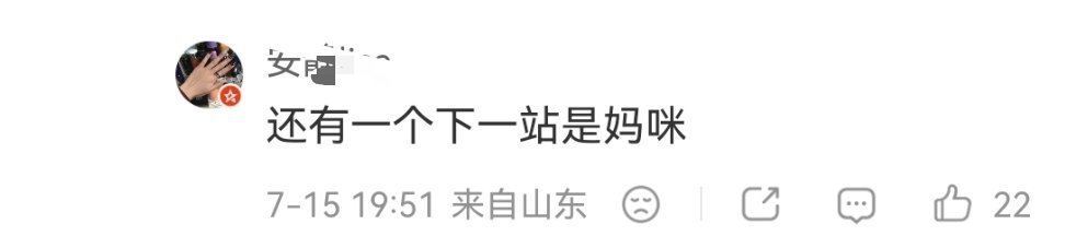 下一站是妈咪…… 