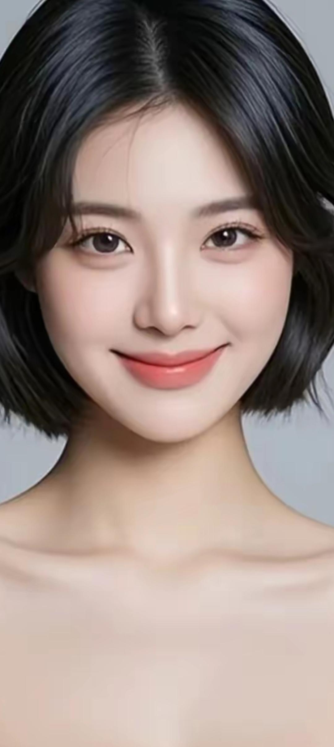 甜美笑容，元气满满，少女心爆棚！😊✨