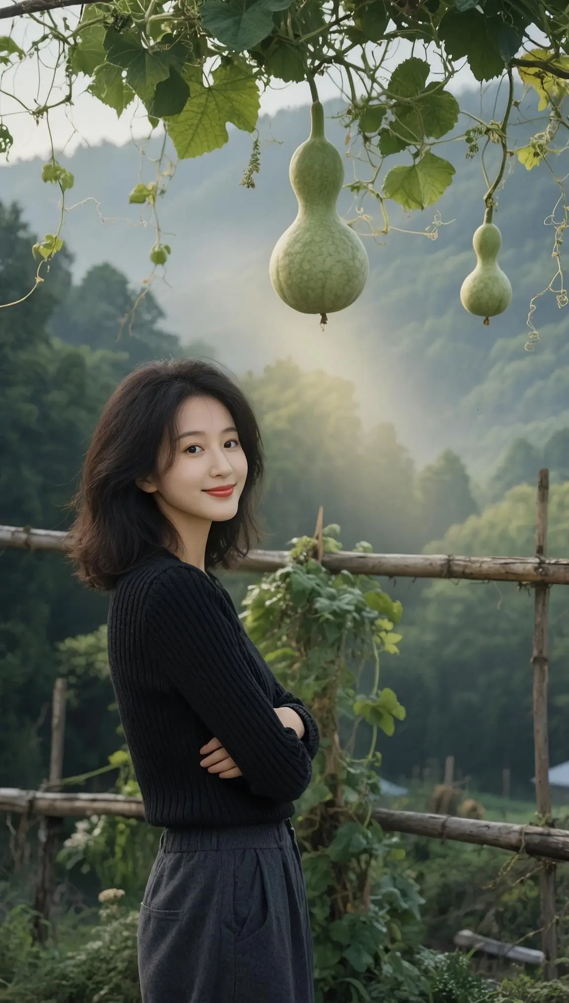 AI田园治愈写真 ai创作