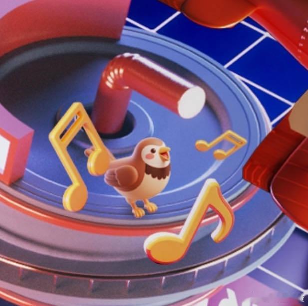 疯狂好六夜官宣得拿放大镜看 仔细端详这官宣海报，百灵鸟的暗示太巧妙，一下就猜到相