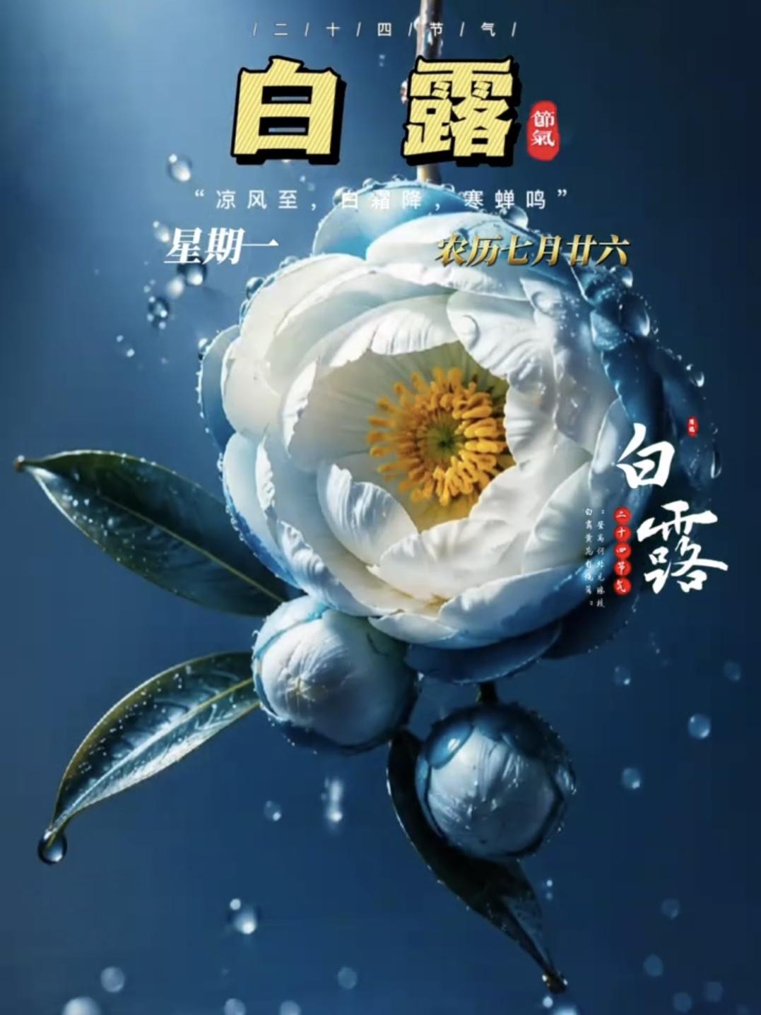 在甘肃老家，白露节是秋播的开启。从小就听老人说：高山白露麦。白露节一到，冷得早的