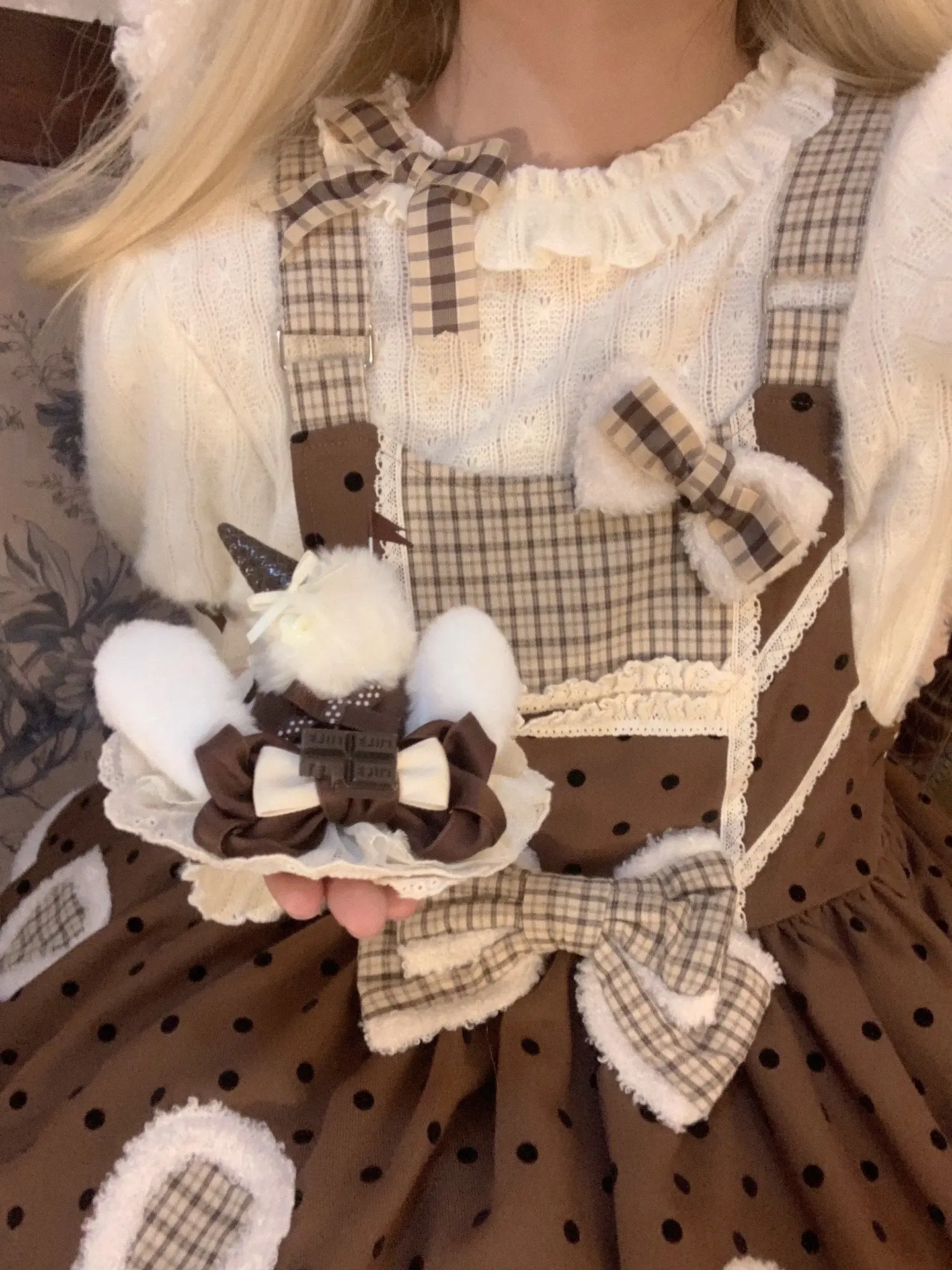 秋冬氛围感拉满。lolita