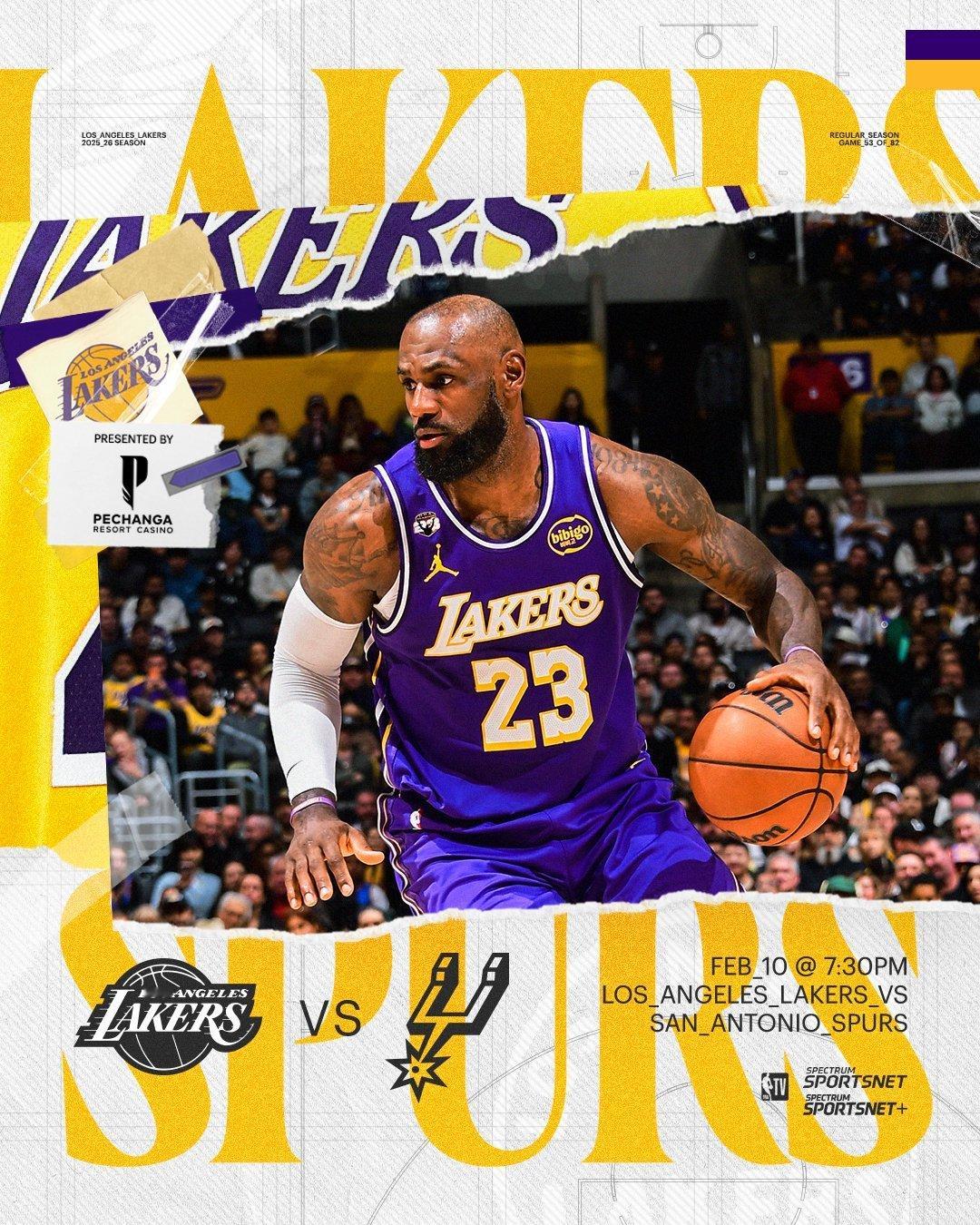 东契奇今天还是打不了马刺vs湖人湖人国度