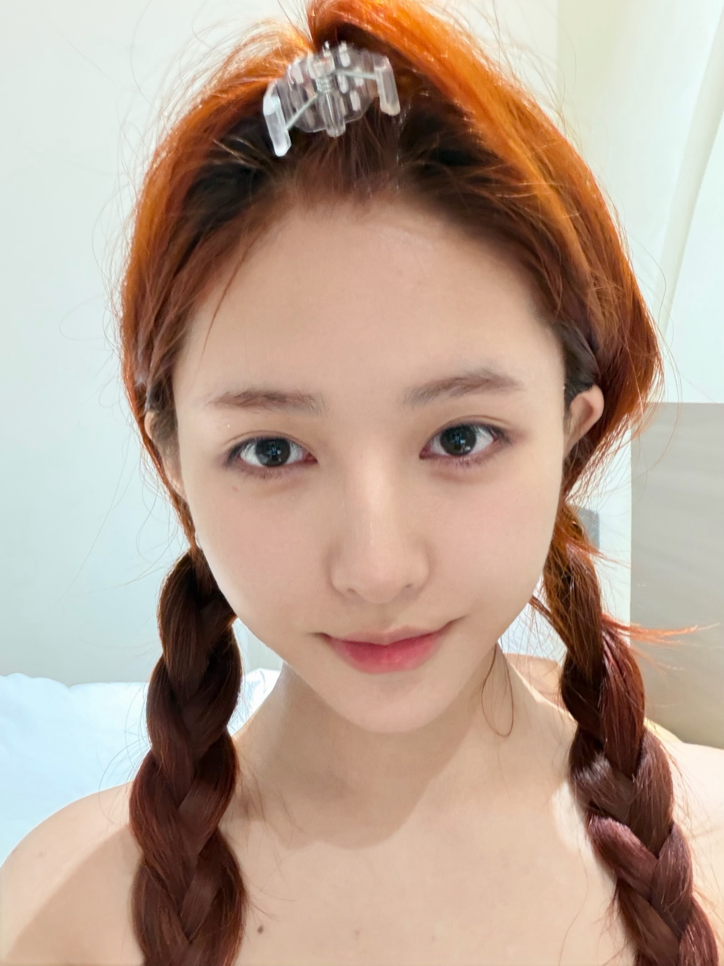 我把眉毛修的好短 