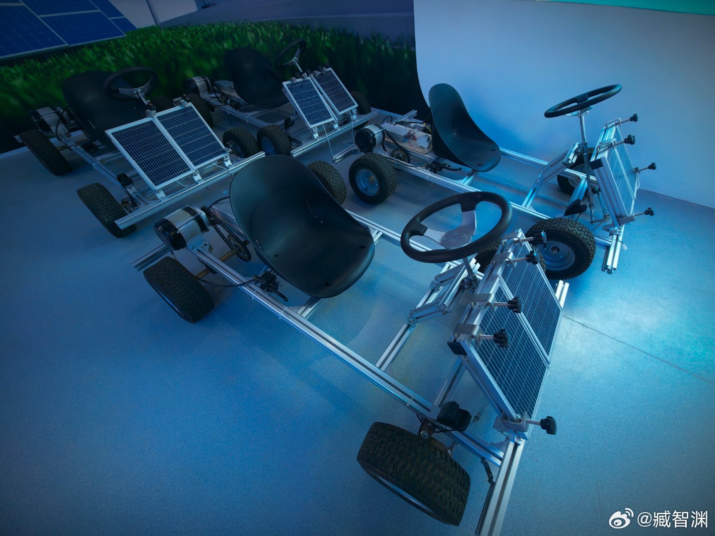 今天试驾清洁能源开放轮电动车我与汽车的日常 敦煌·敦煌光电博览园