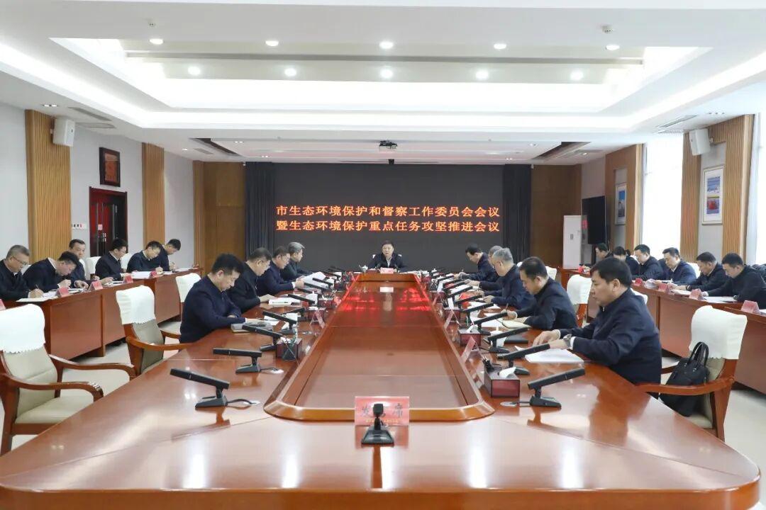 市生态环境保护和督察工作委员会会议暨生态环境保护重点任务攻坚推进会议召开

3月