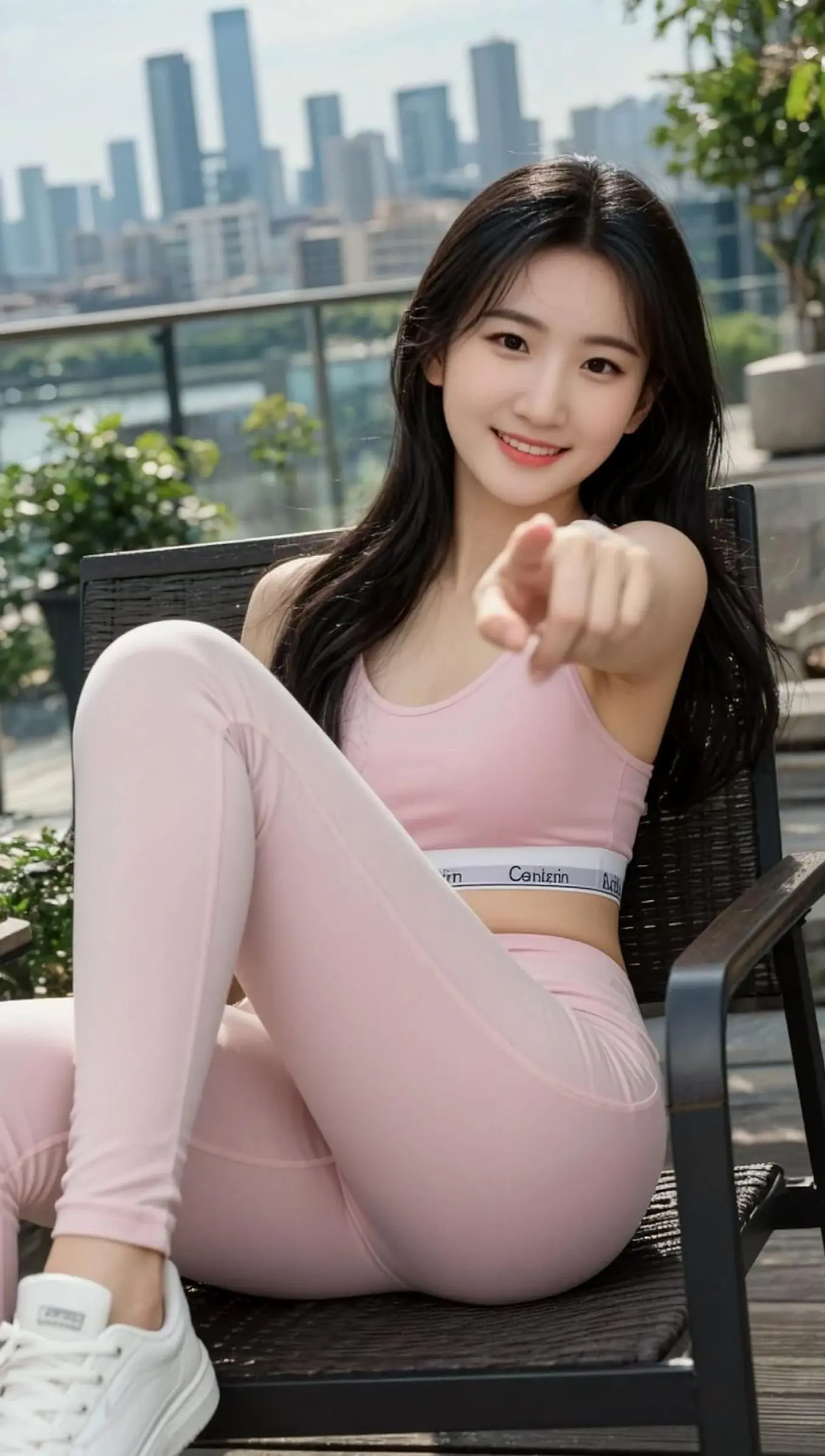 AI都市健身照 随变ai随便玩