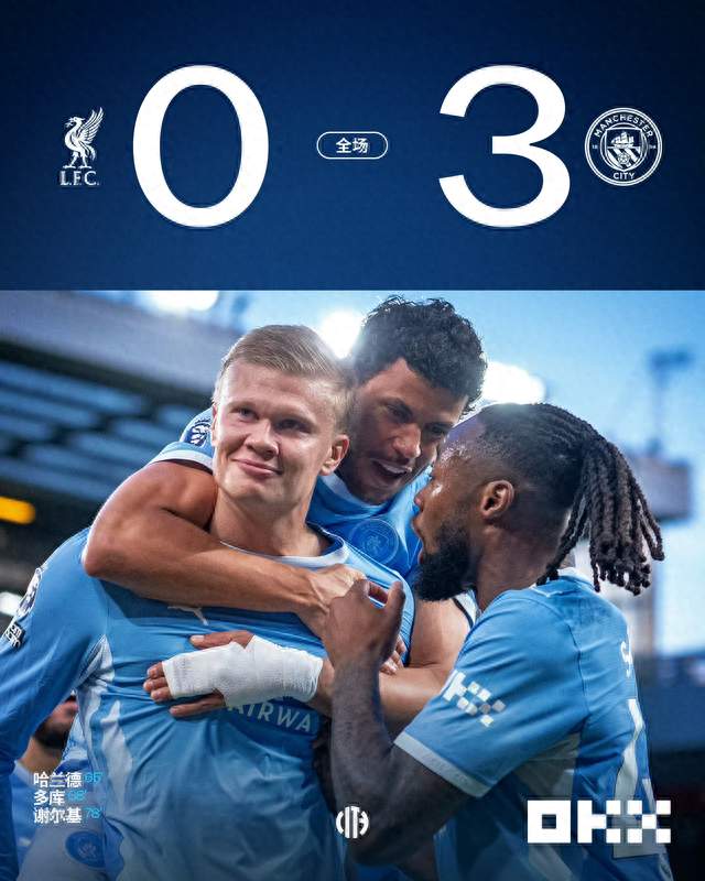 英超6连胜领跑+3-0利物浦！但曼城真正的对手 从来不在球场上