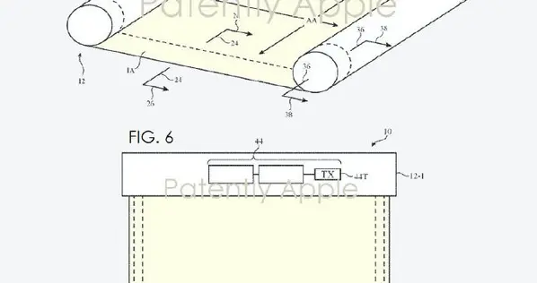 蘋果卷軸屏專利曝光，未來可期