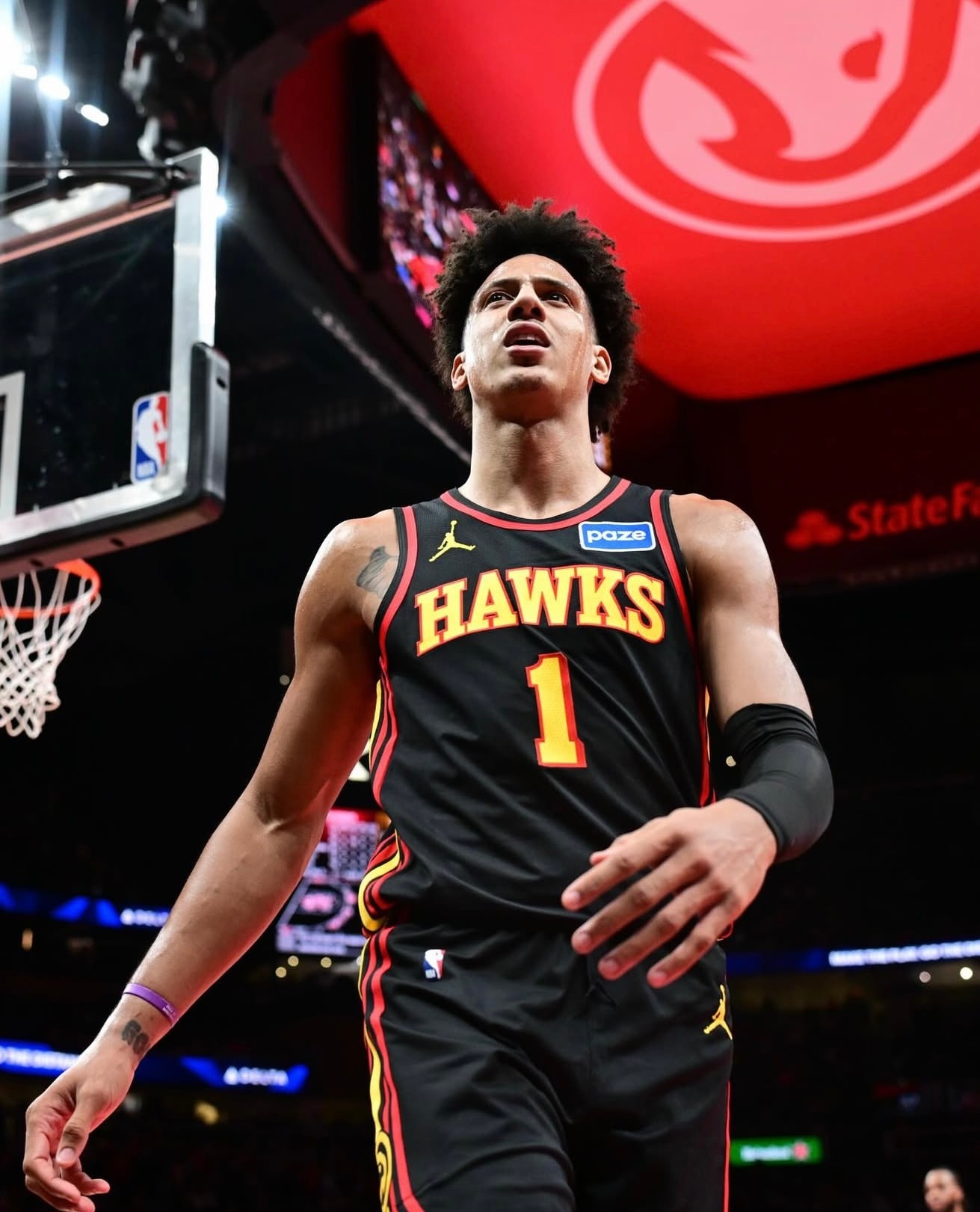 MVP❓❗️杰伦·约翰逊近五场场均数据：🦅 30.0得分🦅 13.8篮板🦅