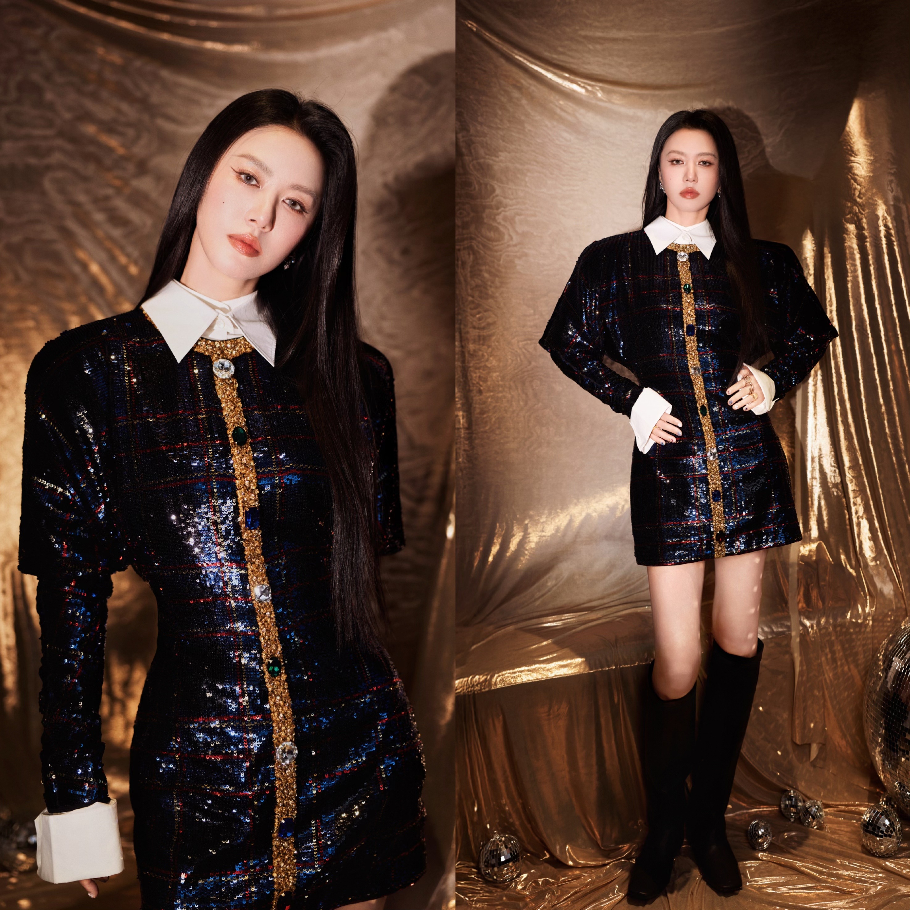 谭维维美商谭维维美商好高，每次总是能推陈出新，同时又和本人的气质非常贴，这种御姐