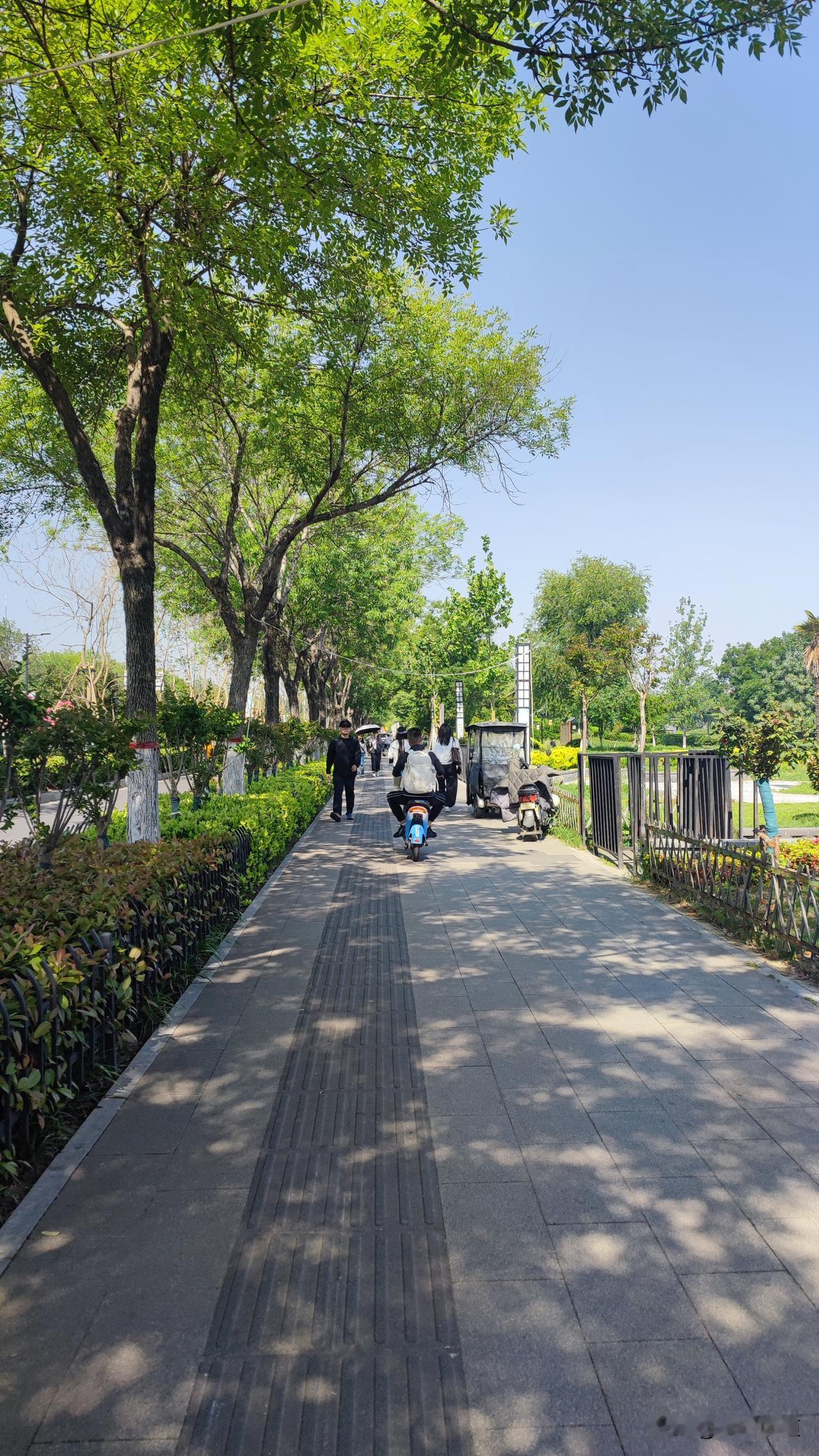 出发吧趁现在5月4日，天气晴朗。驱车来到了开封，把车停在了下了高速不远的停车场，