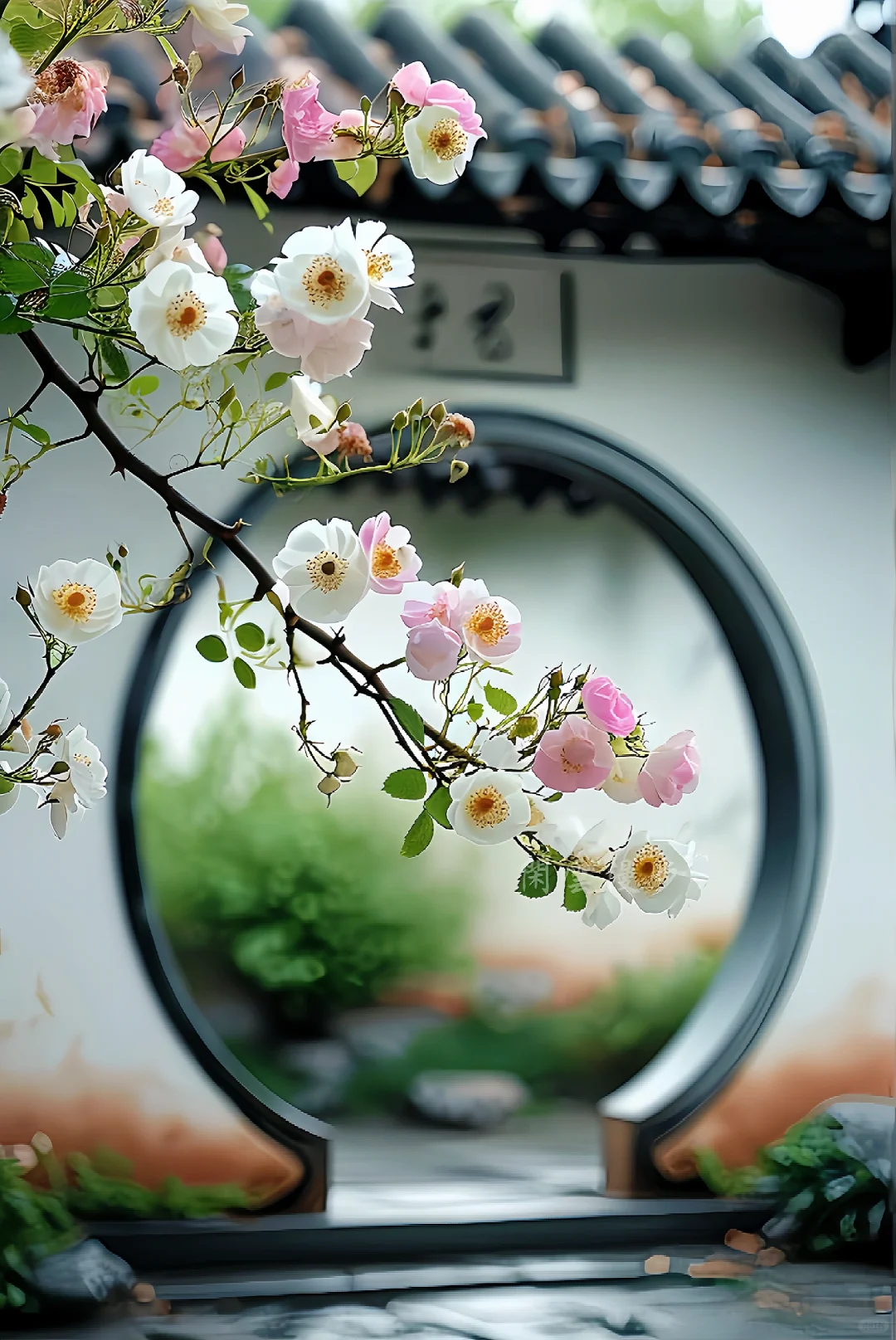八月清风，花艳飘香