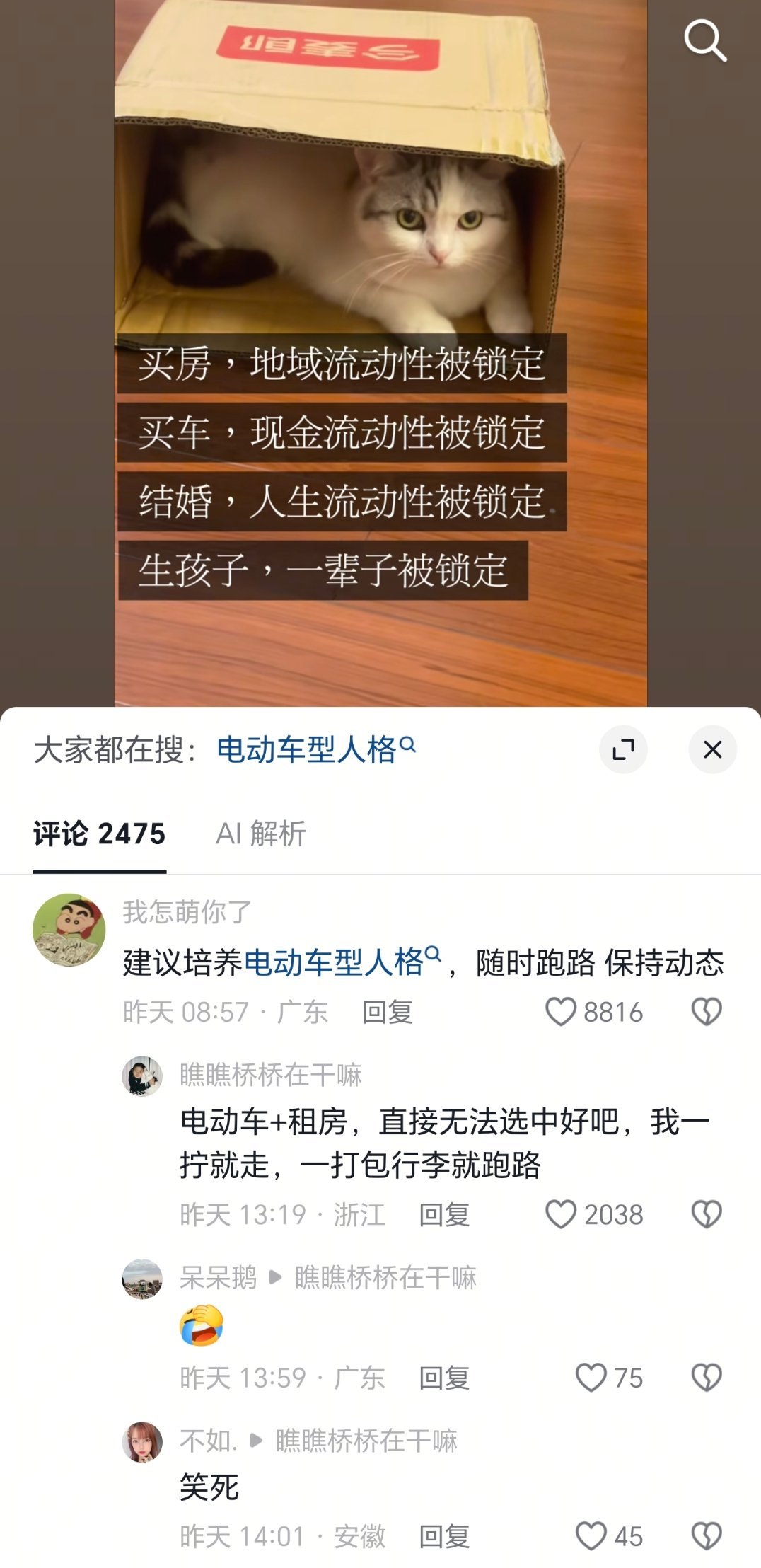 电动车型人格，一拧就跑路 ​​​