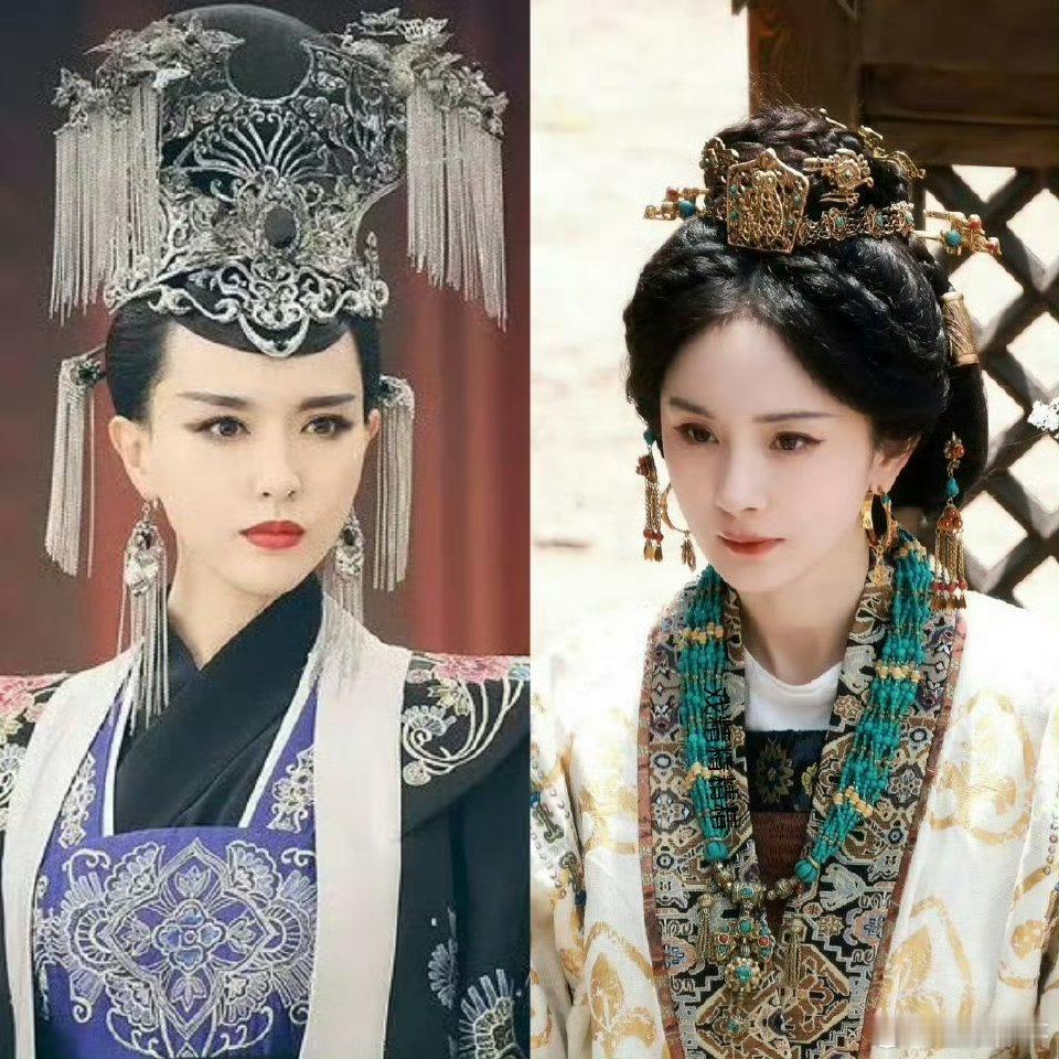 杨幂和唐嫣都演了冯太后，造型谁赢了？
