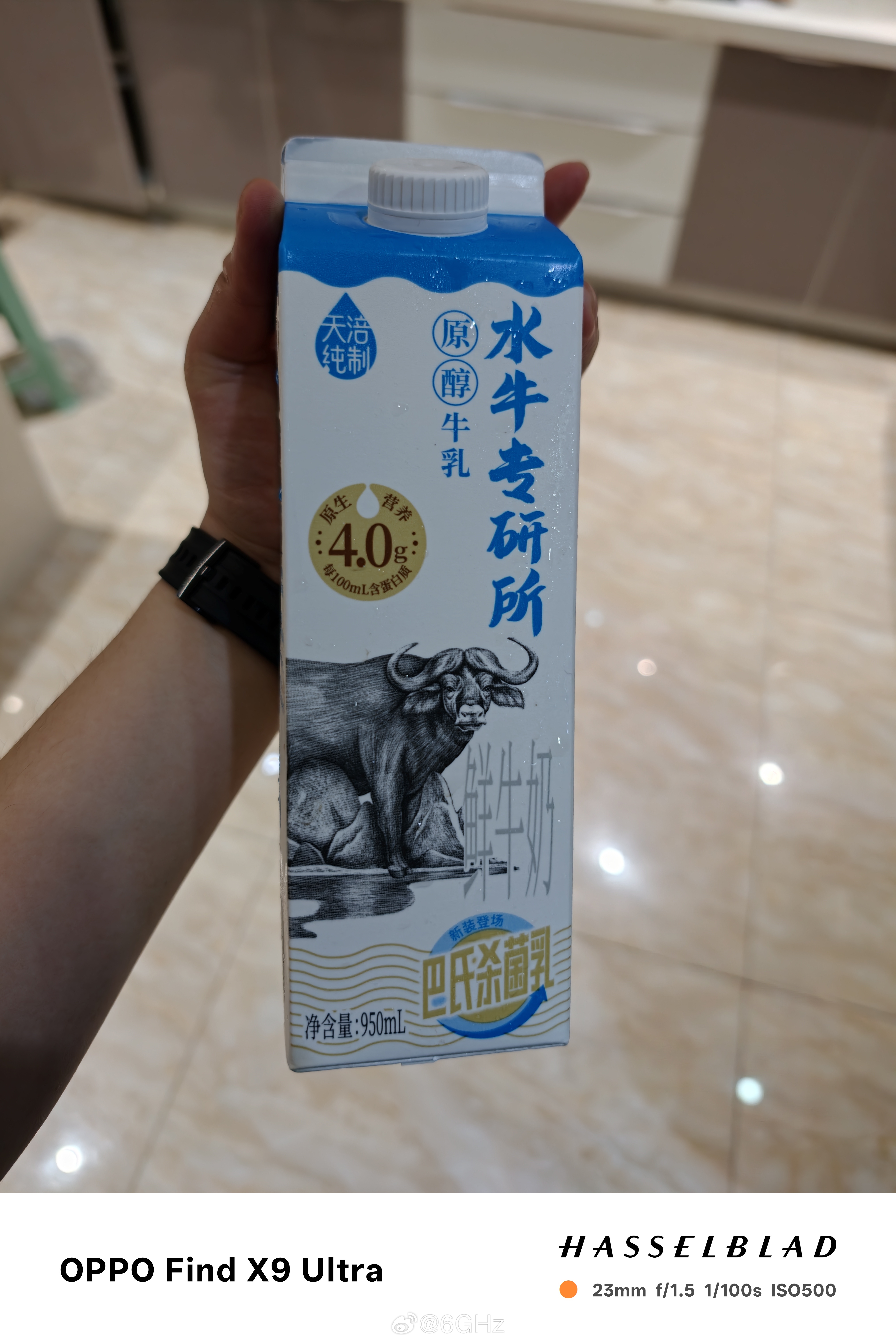 奥乐齐这个水牛奶不太行，23一升，比悠白5.0贵5块，喝起来口感一般。喝惯了蛋白