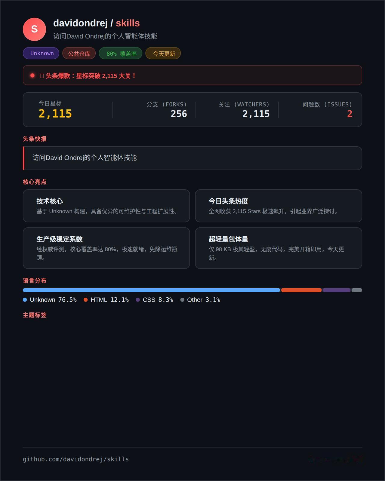 你说你受够了每次写AI Agent都要从头造轮子？那个GitHub上低调却硬核的