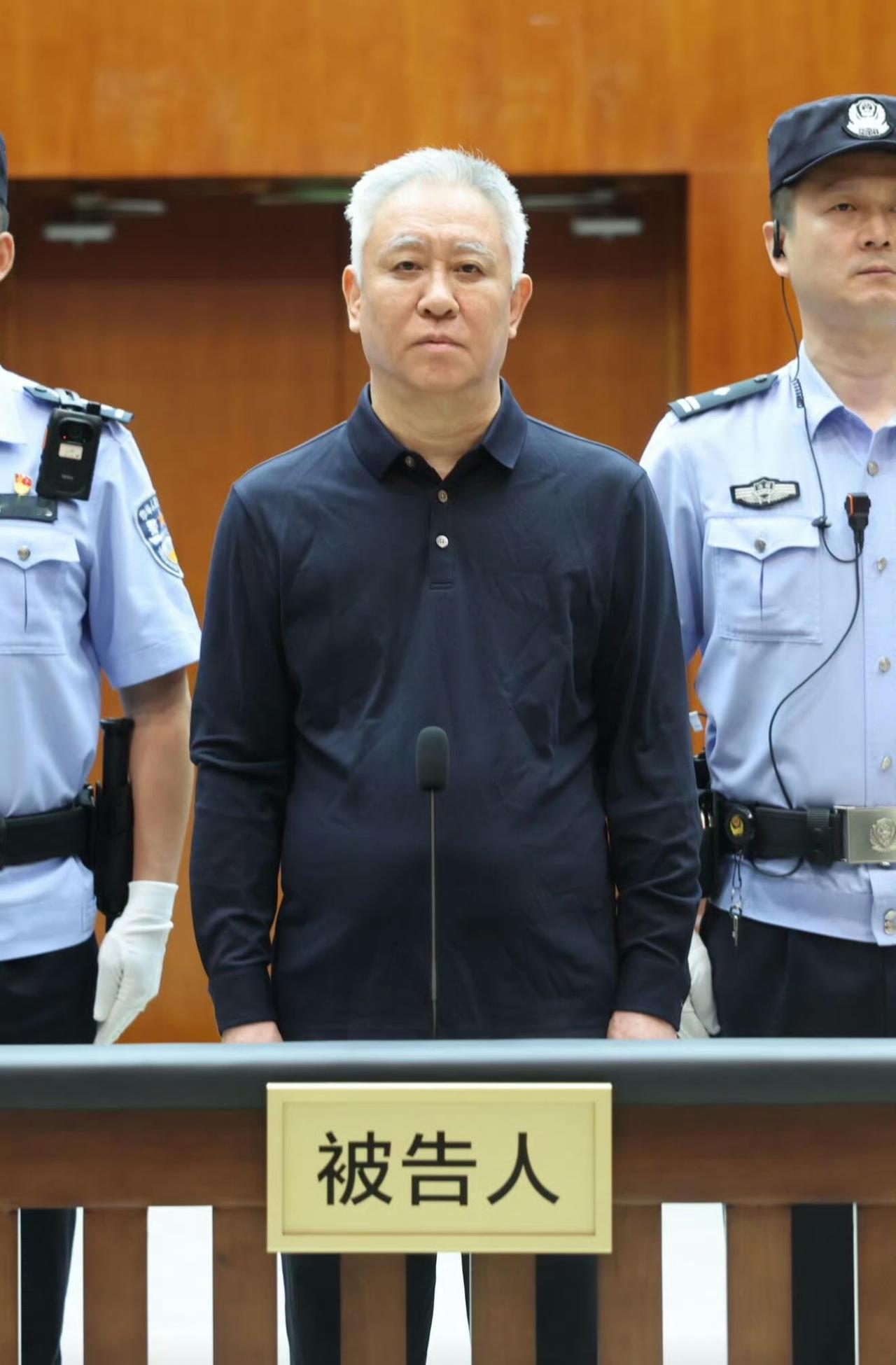 白发是基操而已，所有受审的都剥夺了焗黑油权利，但保留穿夹克和衬衫待遇。
而且出庭