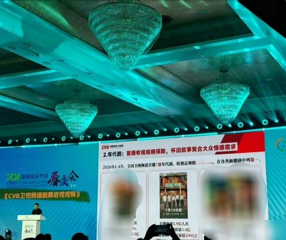赵丽颖《小城大事》CVB中国视听大数据官方公布，小城大事在年代剧里首播收视规模领