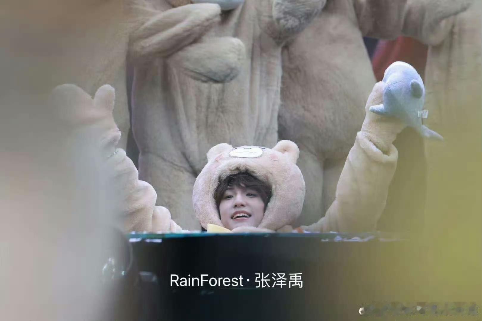 张泽禹这哪是成年的样子张泽禹满18减15 被张泽禹狠狠可爱到！抱着玩偶不撒手的模