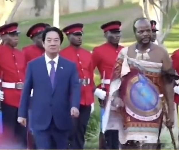 赖清德又到非洲小国刷存在感去了！