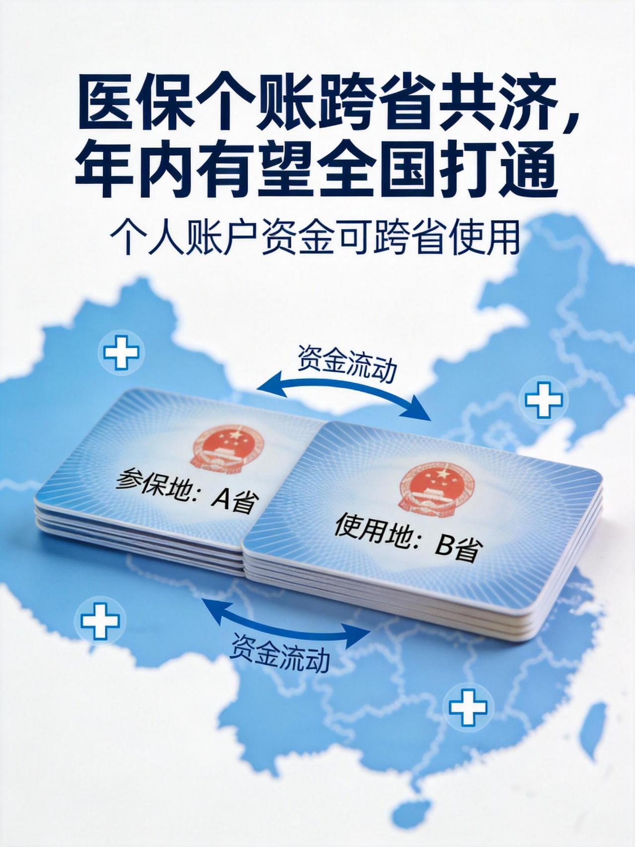 医保这事儿，最近有个新消息挺值得关注的：据说今年内，要争取实现医保个人账户里的钱