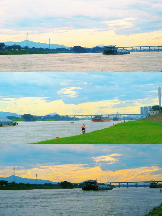🌇 三水北江大堤｜把橘子海落日装进相册