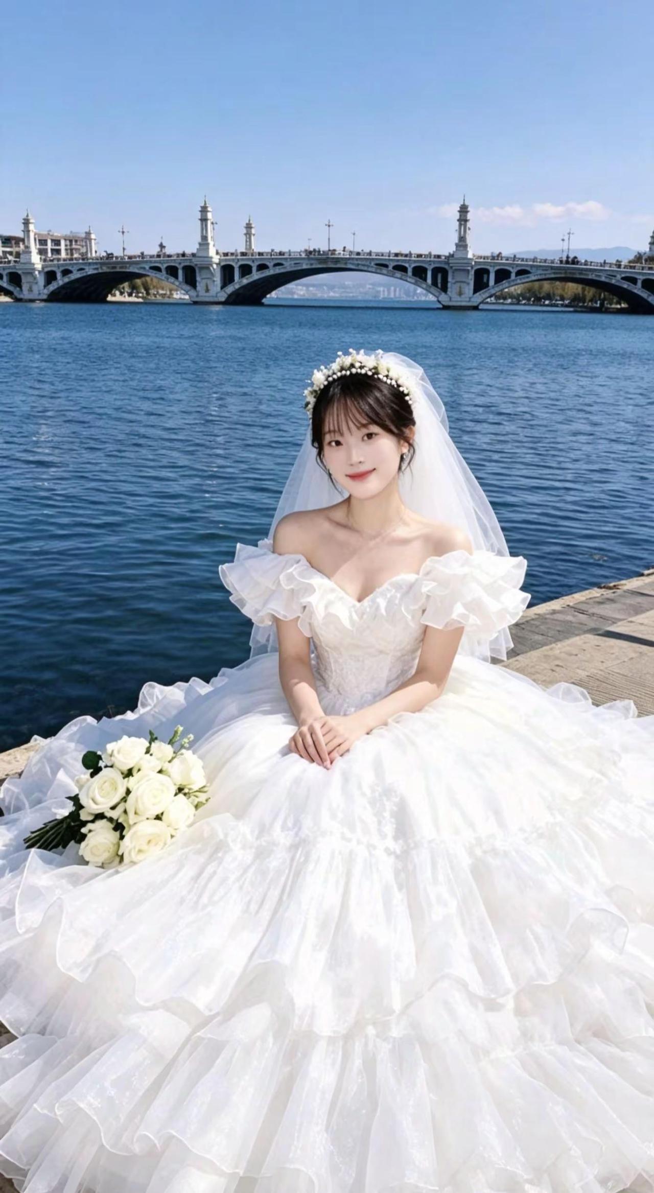 情绪音乐玩法新风向 玩法合伙人计划 AI大理婚纱远景写真 ai创作 婚礼外景纱