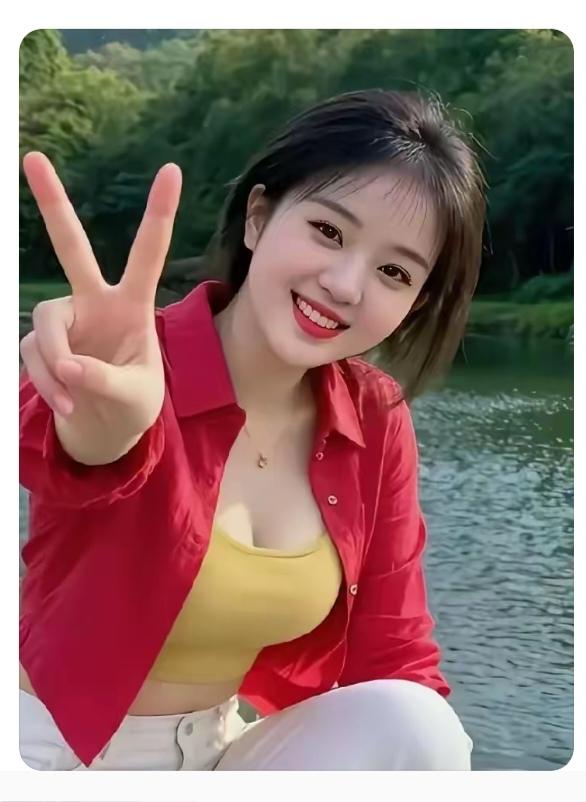 123准备！
美女嗜好爱拍照；
无论旅游到哪里；
时刻拍照不能忘；
景点大多同伴
