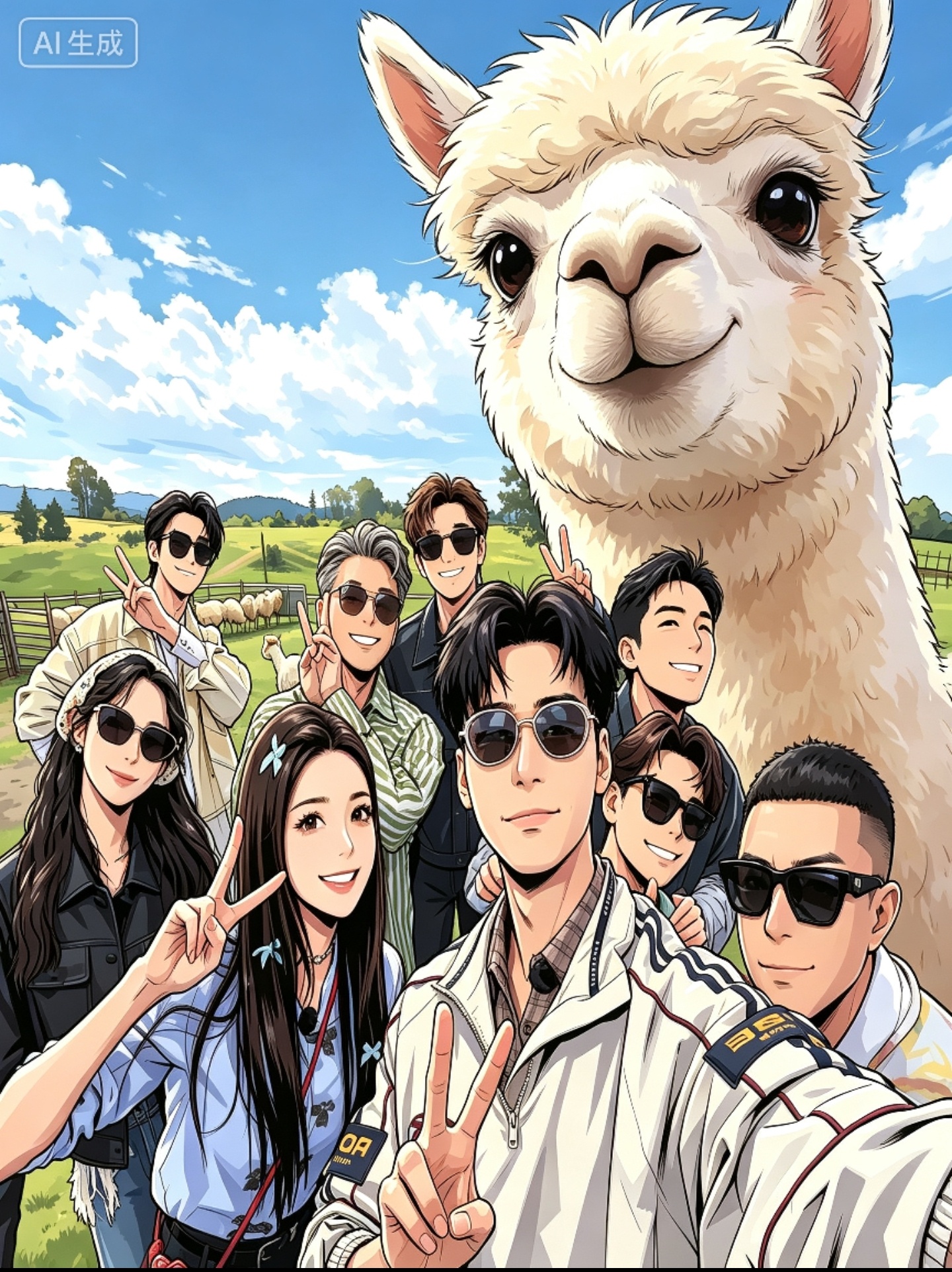《地球超新鲜》新合影，咋样？孙红雷、李乃文、郭京飞、刘宇宁、龚俊、陈星旭、王玉雯