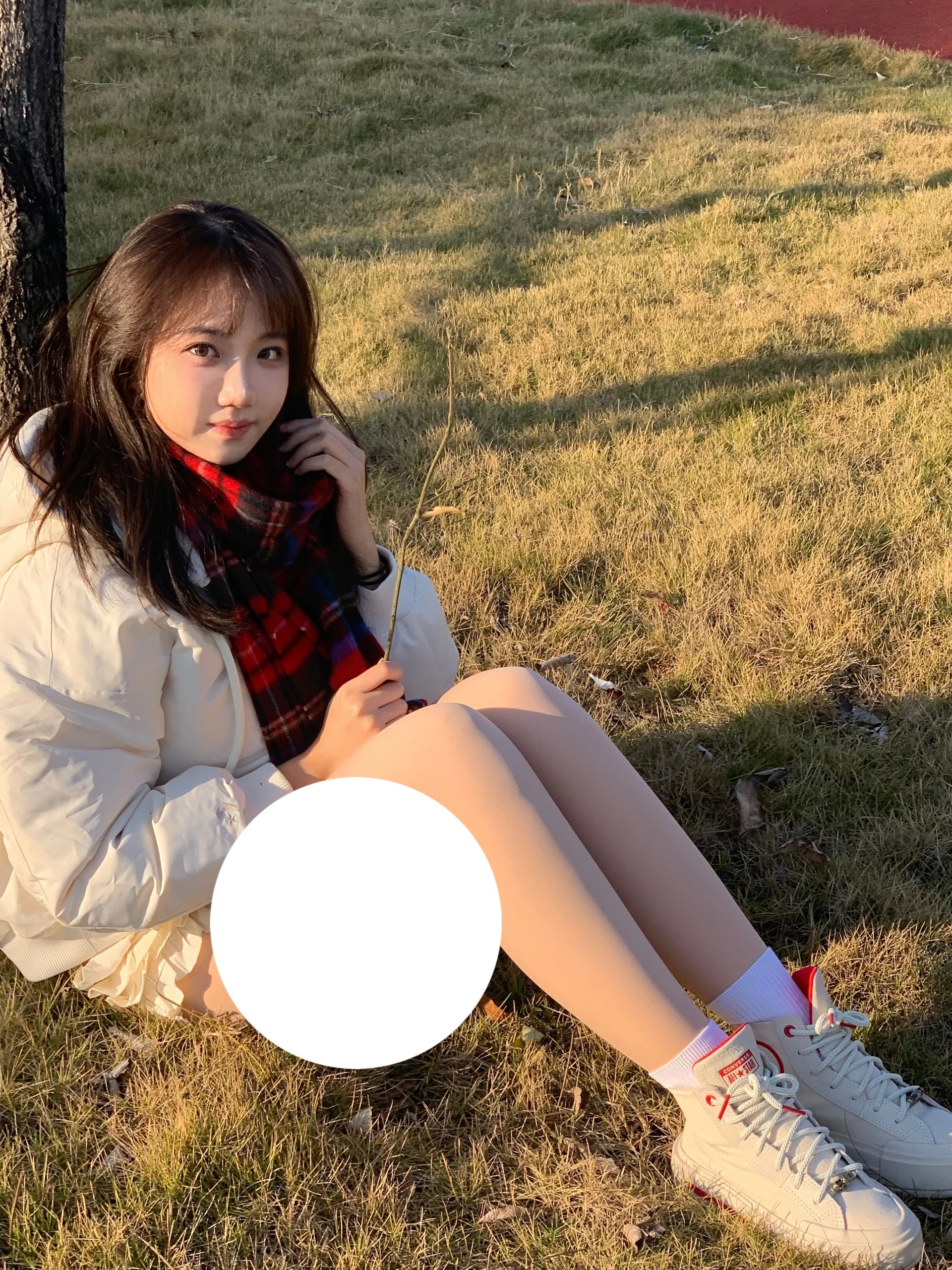 期末周的女大学生
