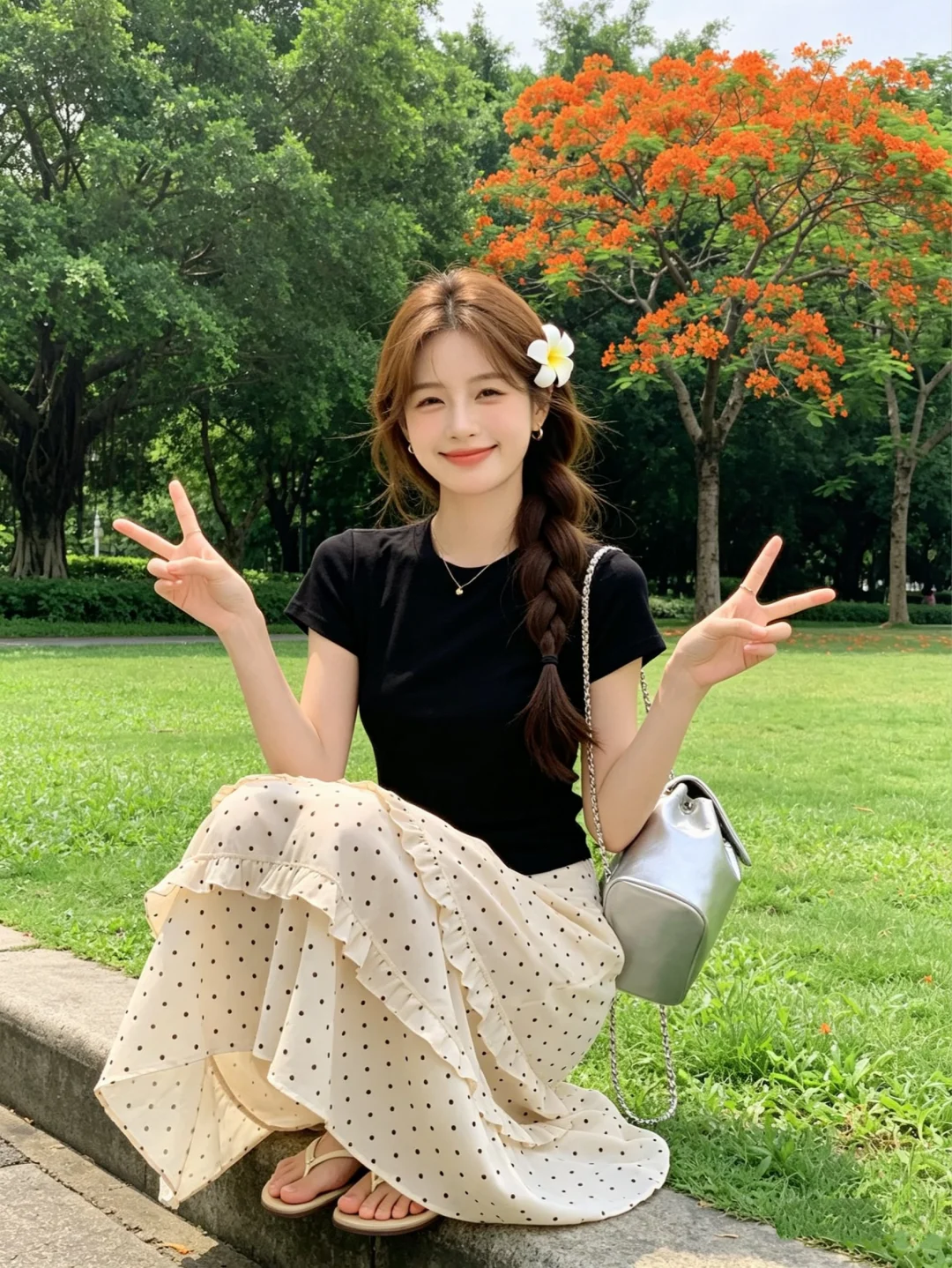 真的很难拒绝波点裙！！！