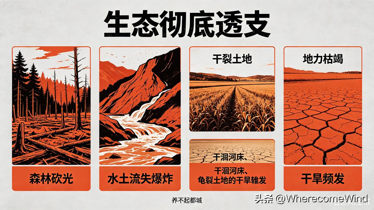 唐以后西安不再为都的原因:
核心就是环境与土地被千年建都“透支”到崩溃，再叠加经