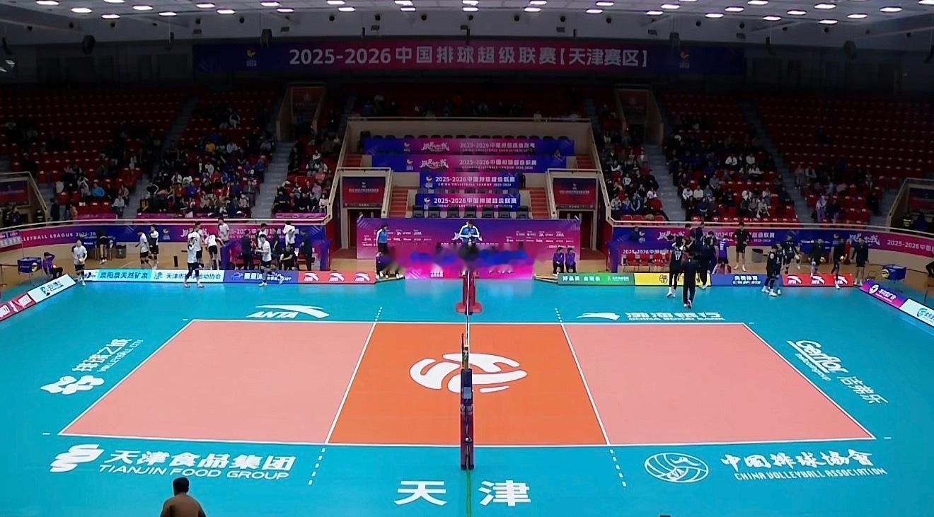 2025-2026中国男排超级联赛季后赛C组第19轮天津食品集团vs河北保定沃隶