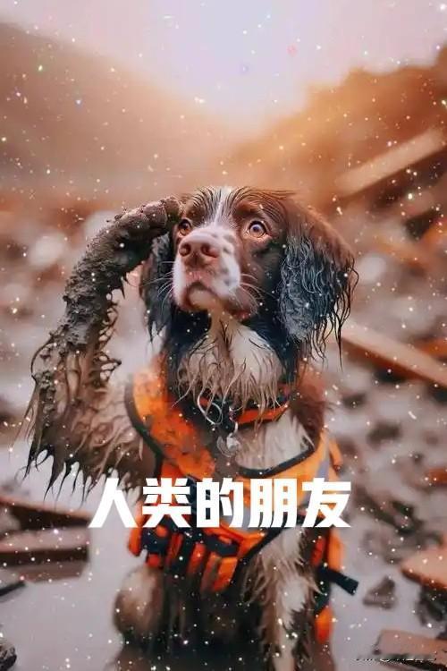 狗是人类最忠诚的朋友

从一万五千年前人类第一次驯化灰狼开始，狗就始终站在人类身