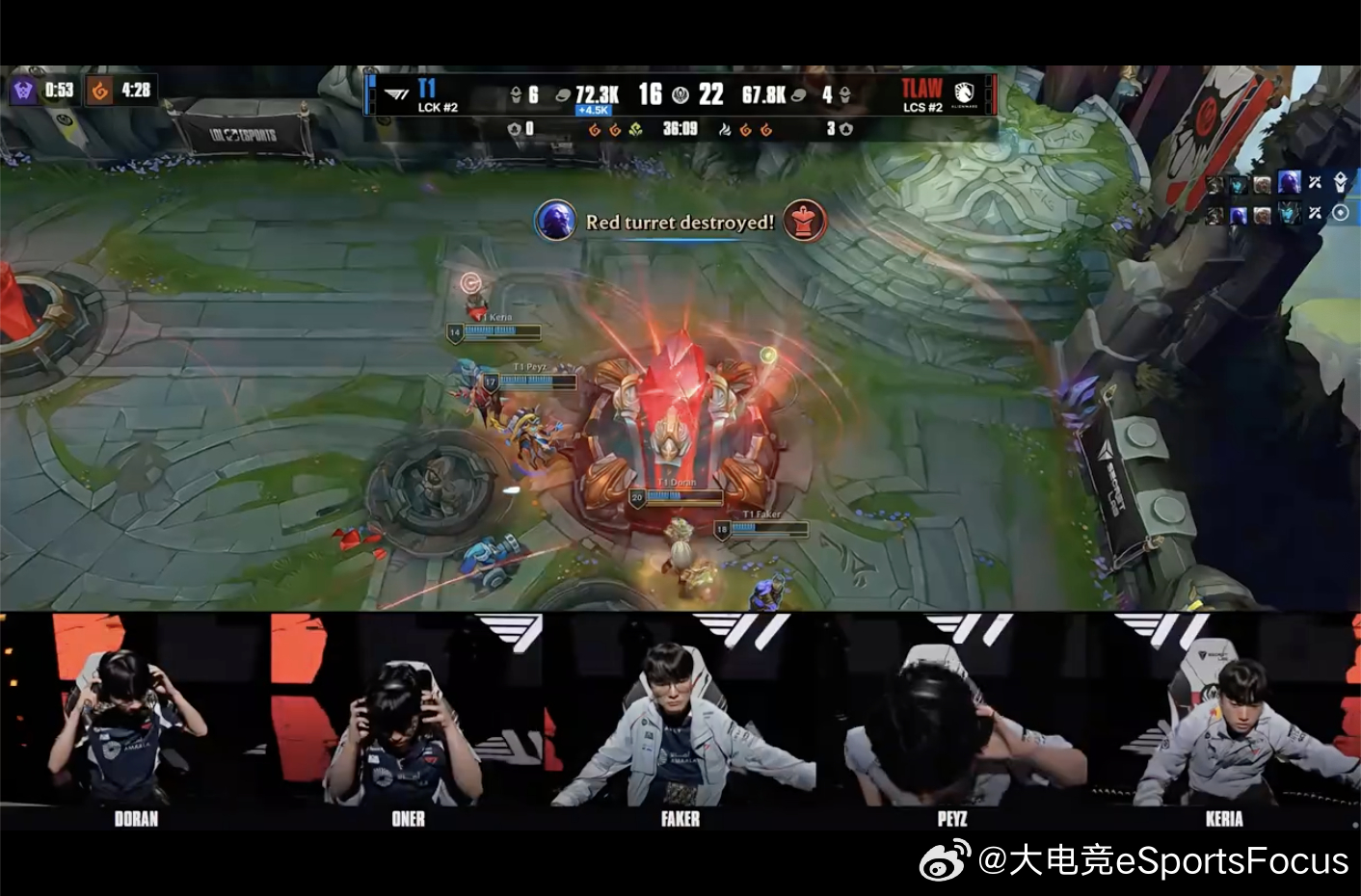 【2026MSI入围赛 D-1 T1 2-0 TLAW】恭喜T1率先拿到赛点！2