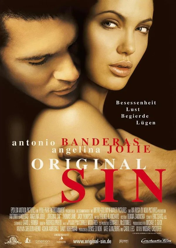 安吉丽娜·朱莉主演《原罪》2001 贝蒂·戈登导演作品《情S剧院》高分喜剧动画剧
