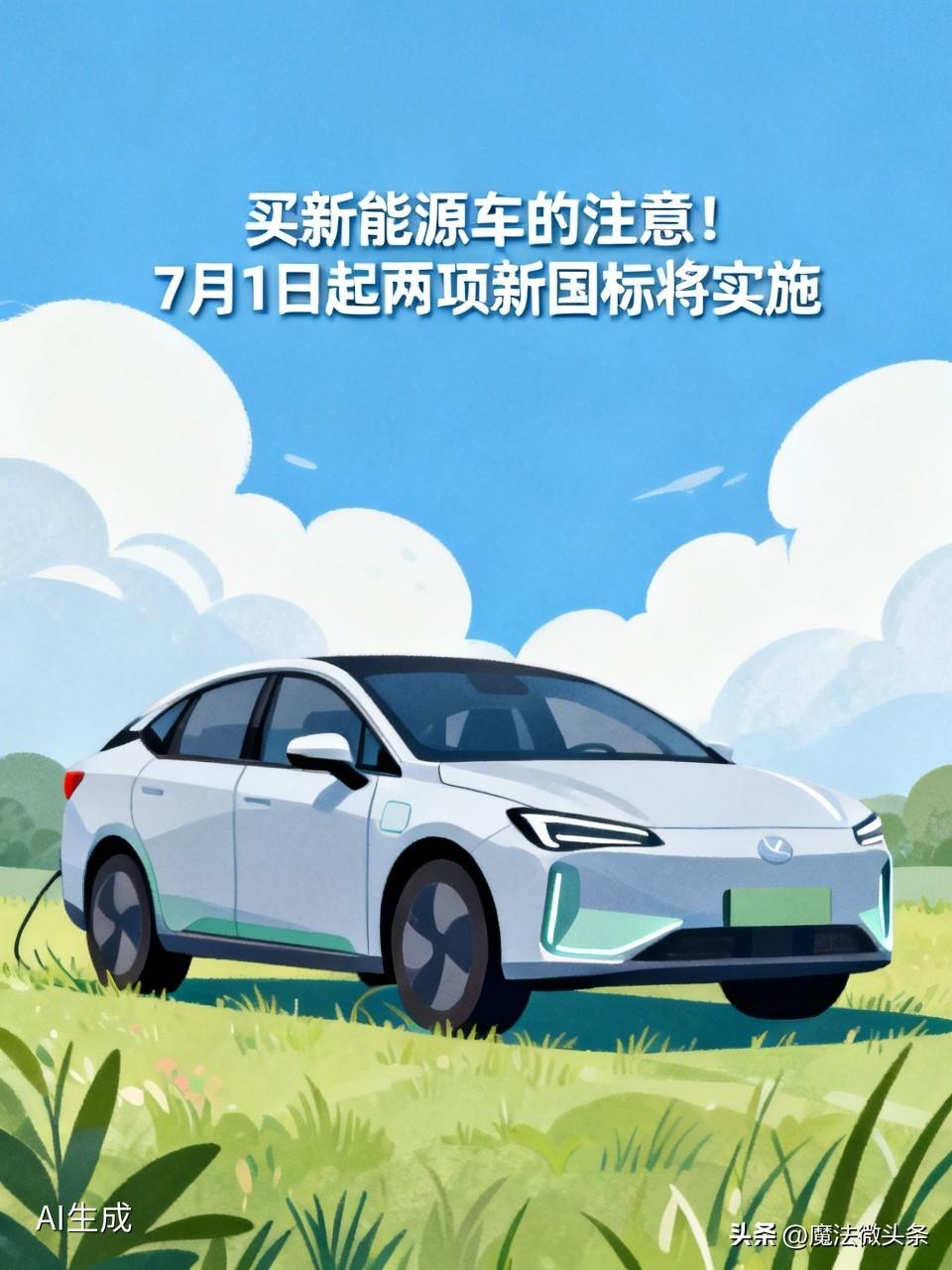 买新能源车的注意！7月1日起两项新国标将实施。

分别是新版《电动汽车安全要求》