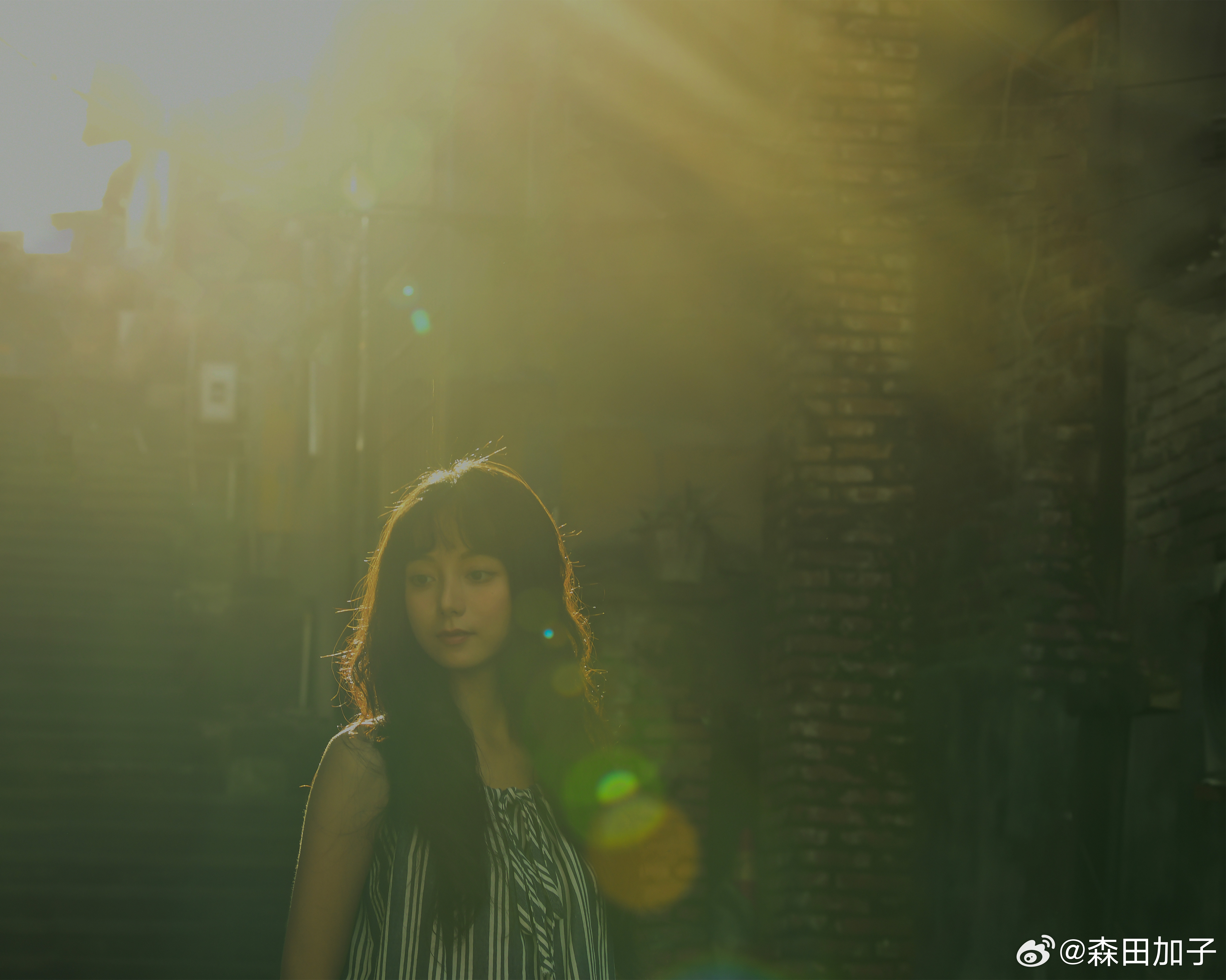 连下几天雨后放晴跟我哥一起在老街拍照路过的老法师（退休姐姐）随便咔了两张获得了不