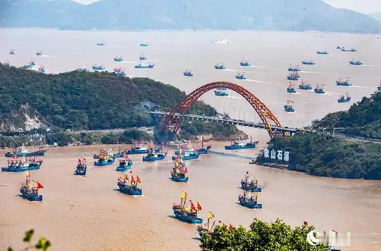 宁波象山石浦港千帆待发