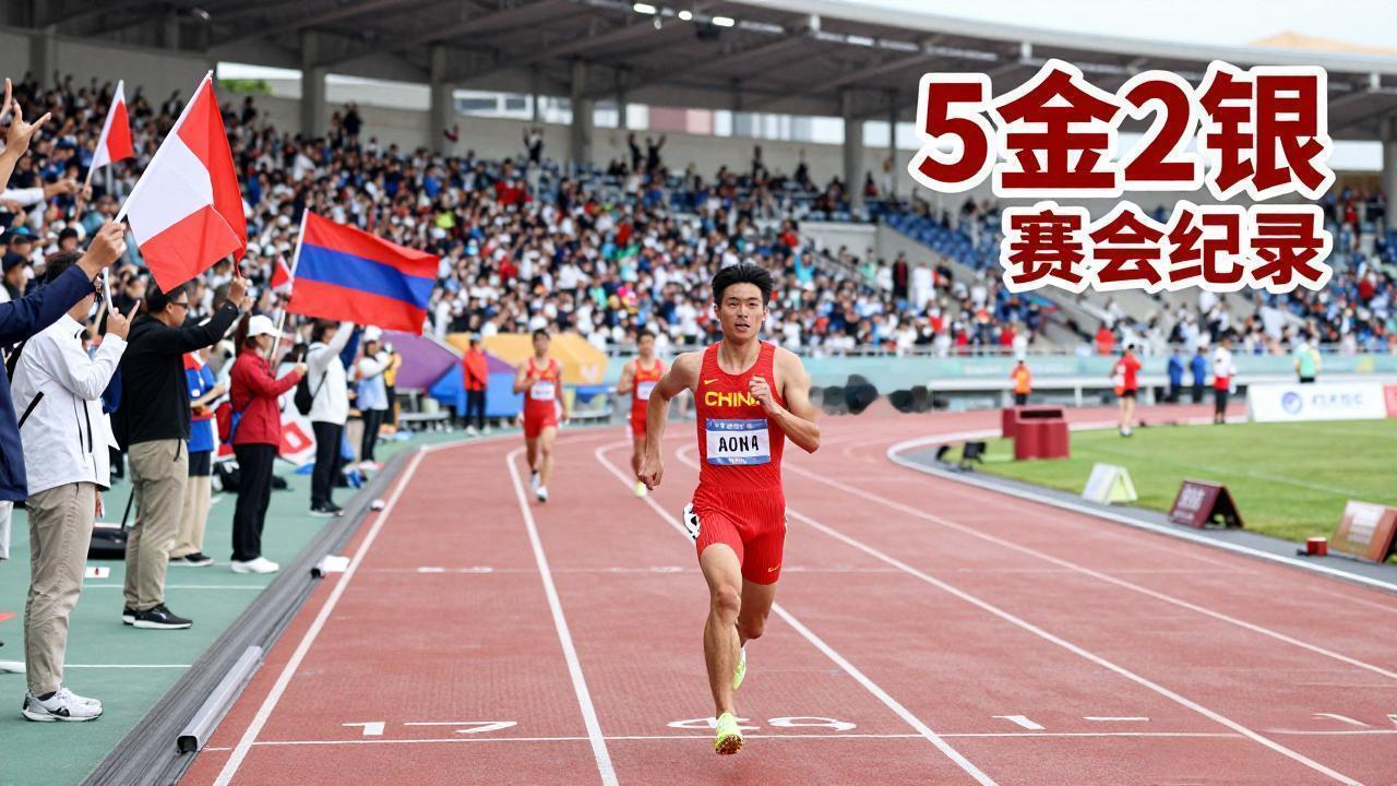 开门红！田径亚锦赛首日狂揽5金2银，中国队两场竞走双双刷新赛会纪录

谁懂啊！刚