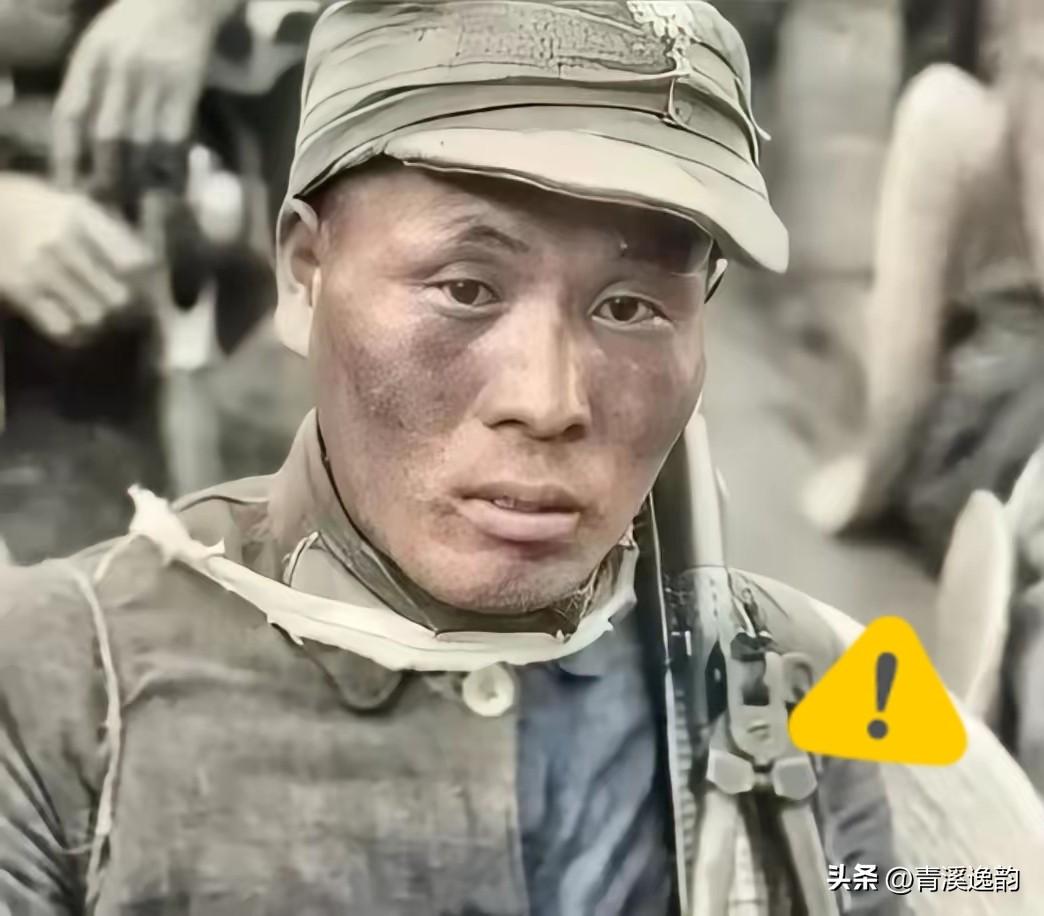 1945年5月，机枪手曾岳峰因伤掉队，没想到，他遇到100名日军正在吃饭！他立马