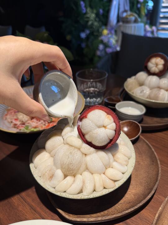 沈阳仙品！！！手剥山竹雪冰jujuju好吃！！