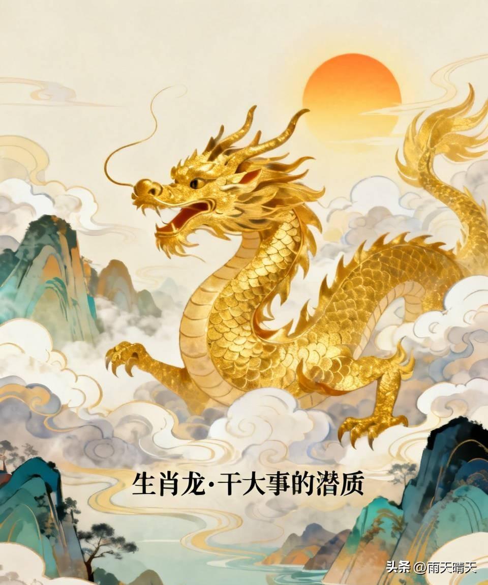 十二生肖中生肖龙有干大事赚大钱的潜质。生肖龙格局宏大，领袖气场，眼光长远，擅长整
