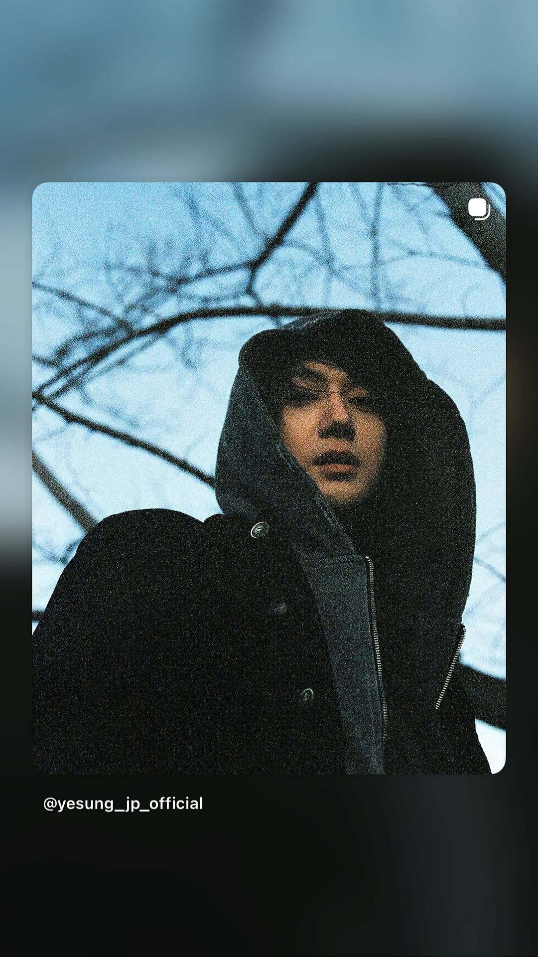 “CB百蓝_。260421金钟云 ins story更新： 