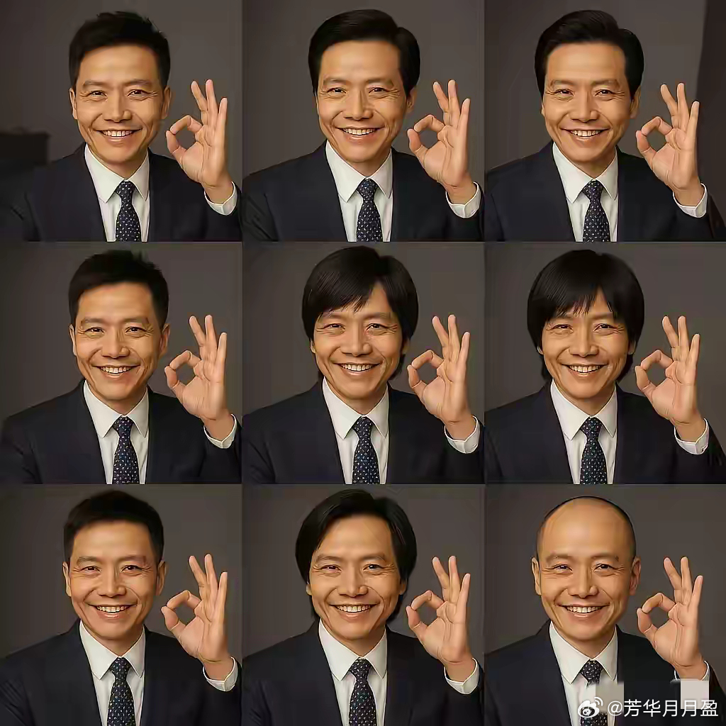给雷总换个发型，哪个发型最好看？ ​​​