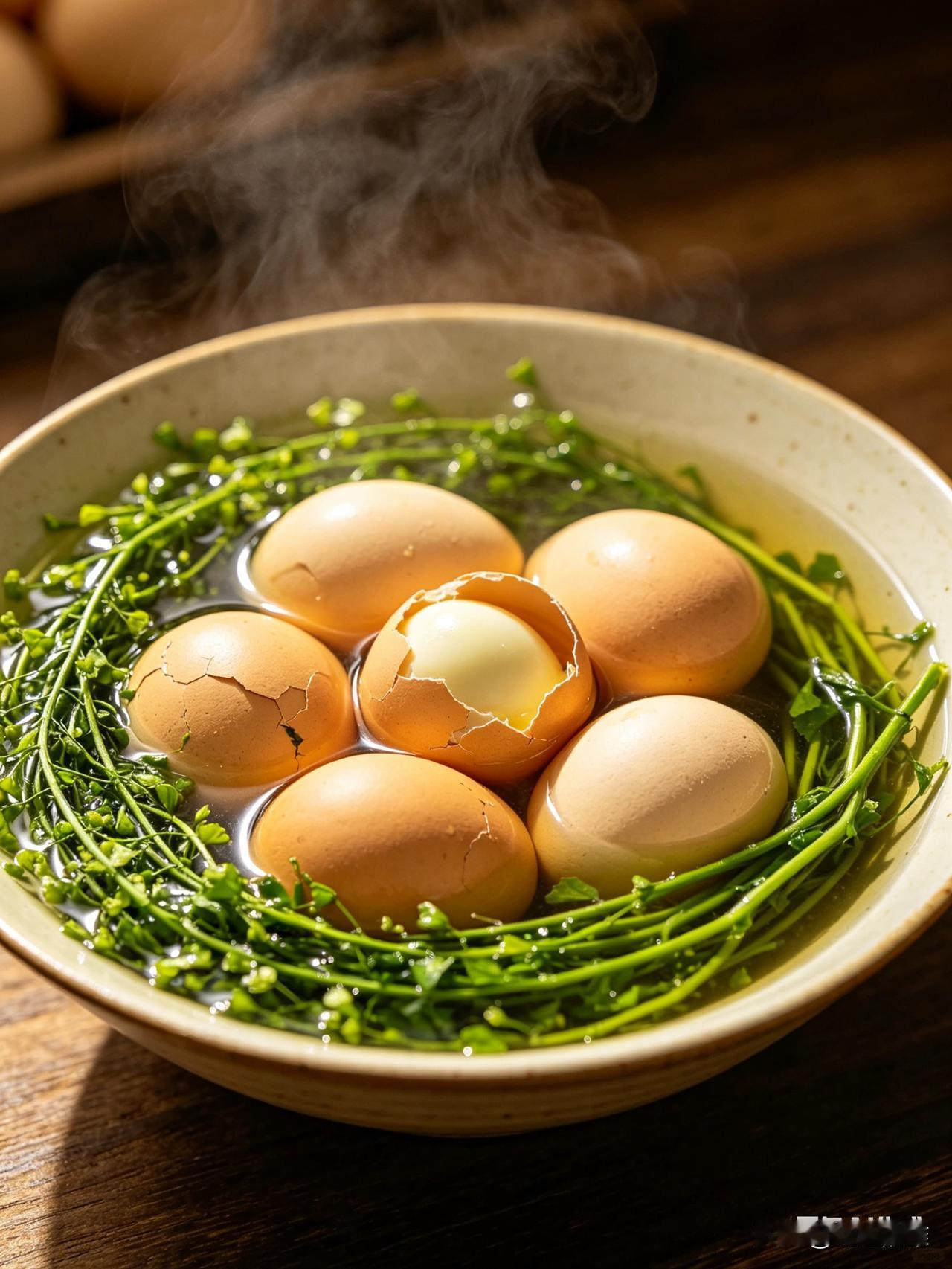 今天是农历三月初三。
在我们这里，有“三月三，地菜煮鸡蛋”的民间传说。
每到农历