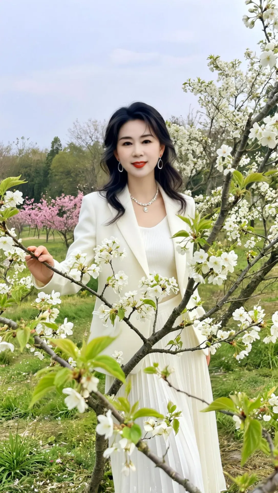 AI春日清新照 随变ai随便玩