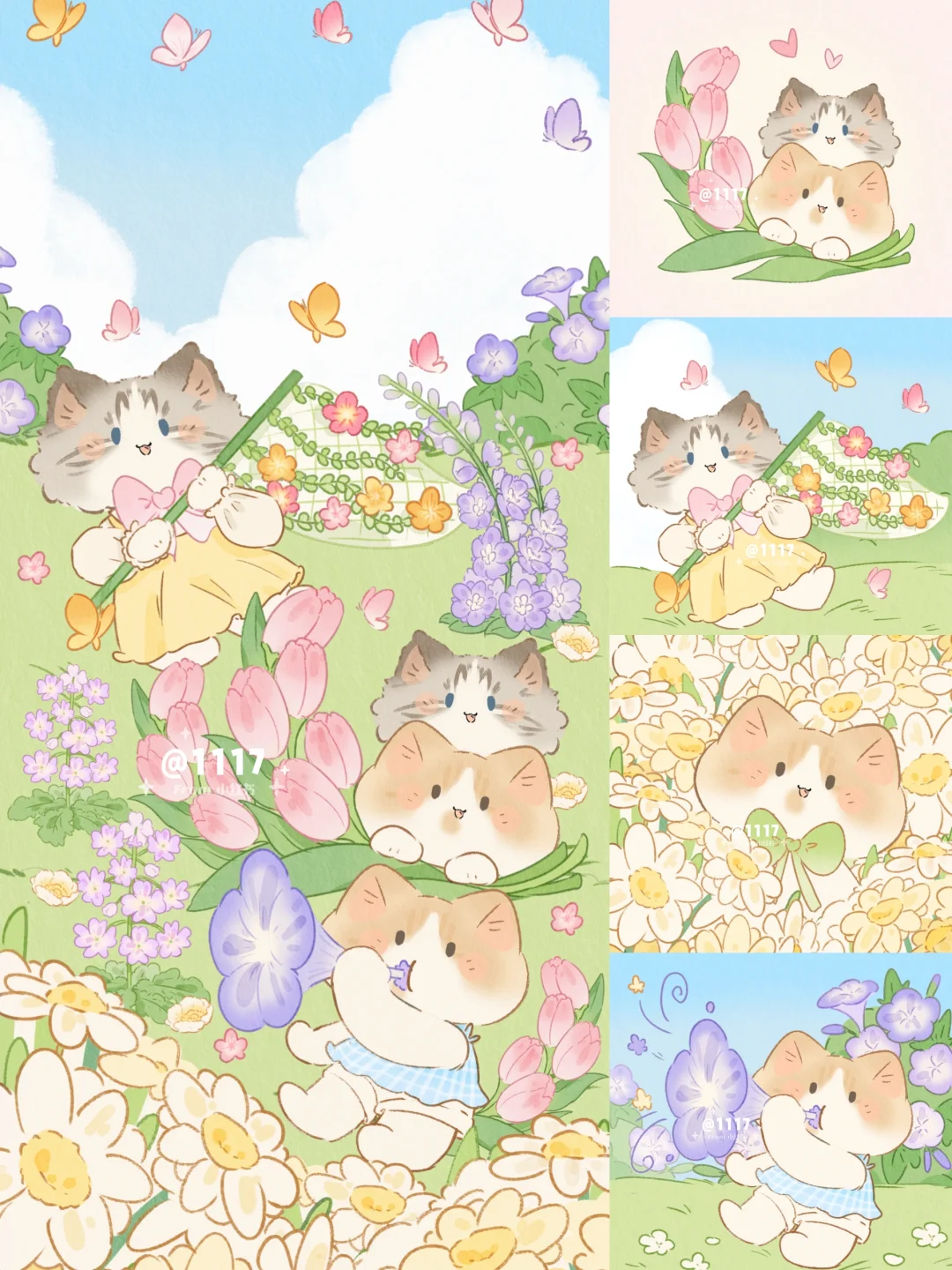 🌷是春田花花！可爱晕了